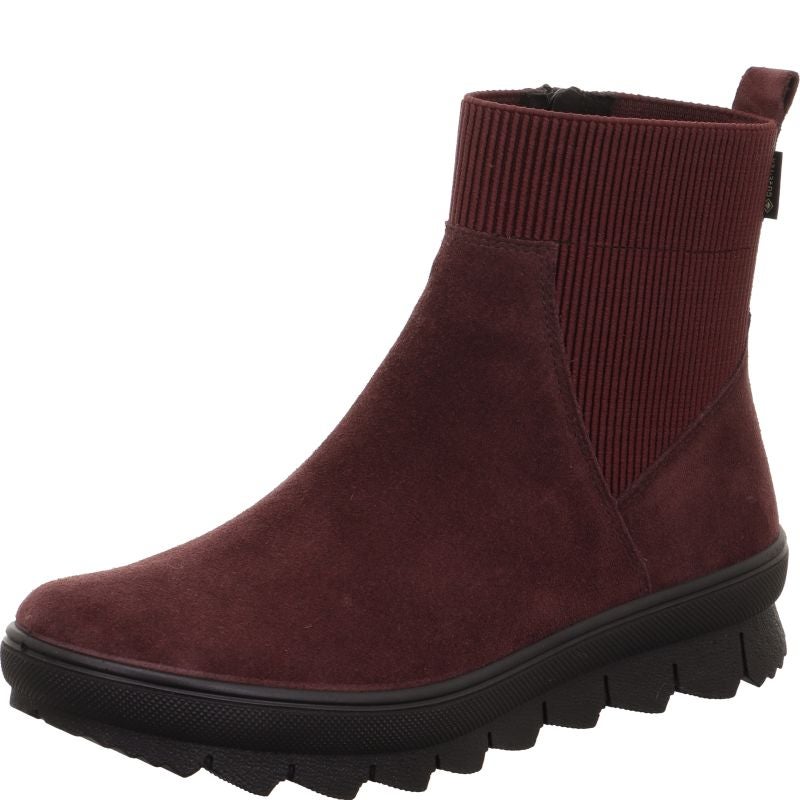 Legero NOVARA Stiefelette - Material: Leder in Rot