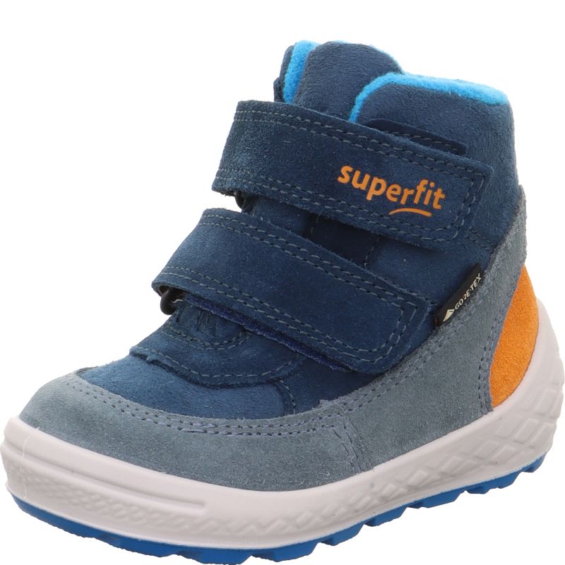 Superfit GROOVY 2.0 Boys Boot - Material: Leather/Textil in Blue