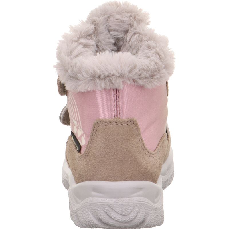 Superfit HUSKY+ Girls Boot - Material: Leather/Textil in Beige