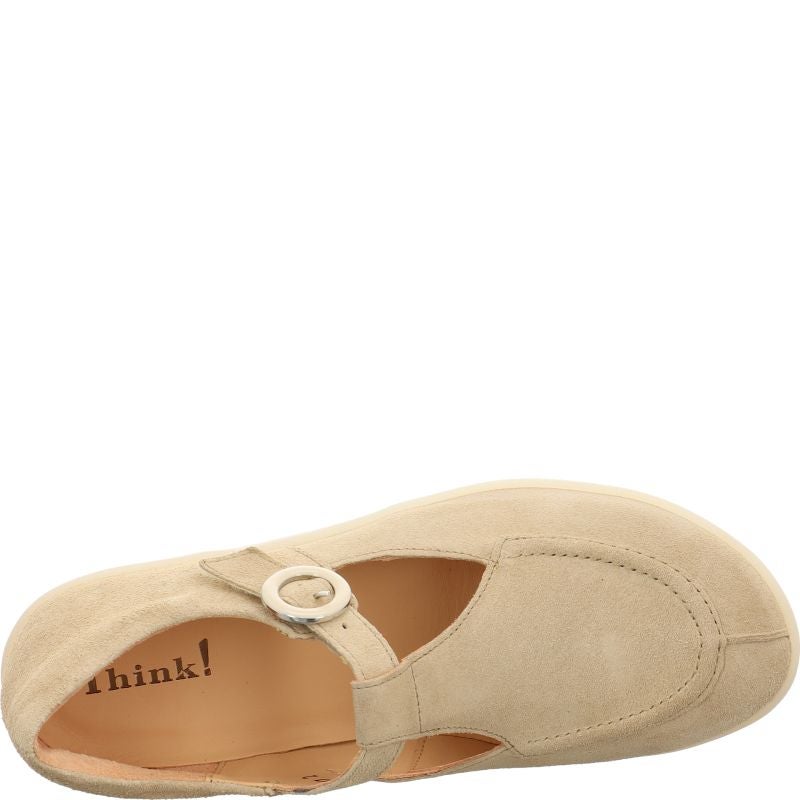 Think NATURE Woman  - Material: Leather in Beige