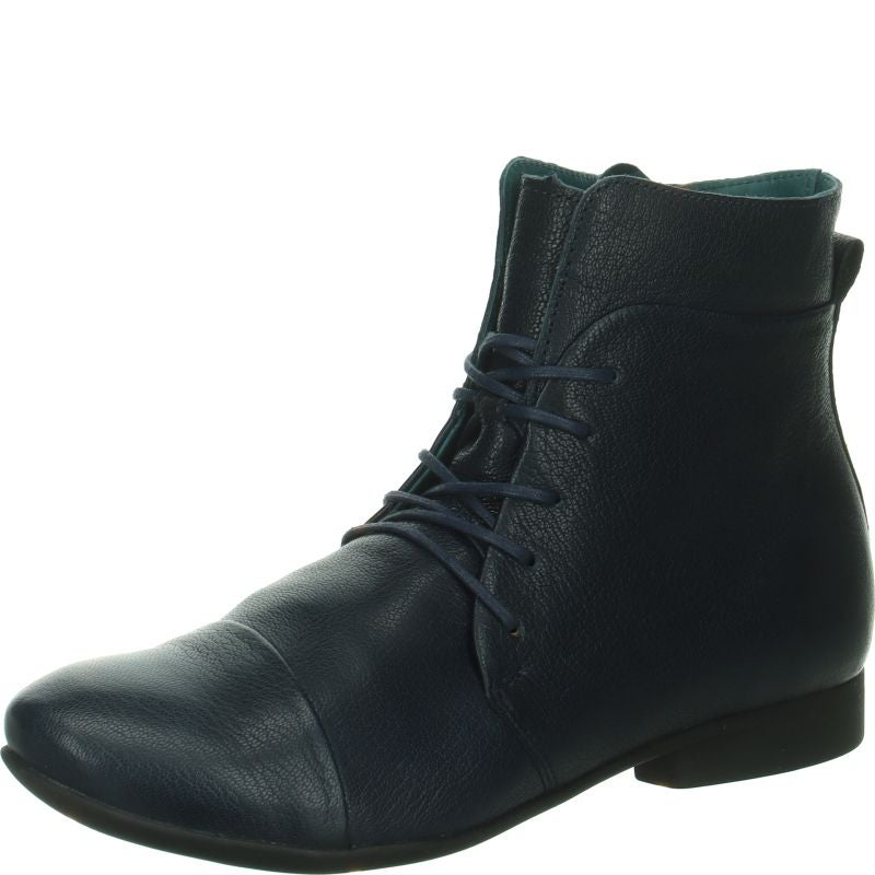 Think! GUAD2 Damen Stiefelette - Material: Leder in Blau
