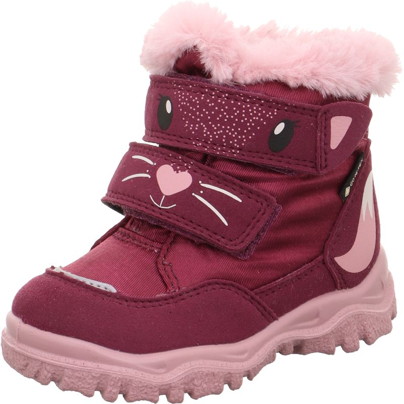 Superfit HUSKY+ Girls Boot - Material: Textile in Red