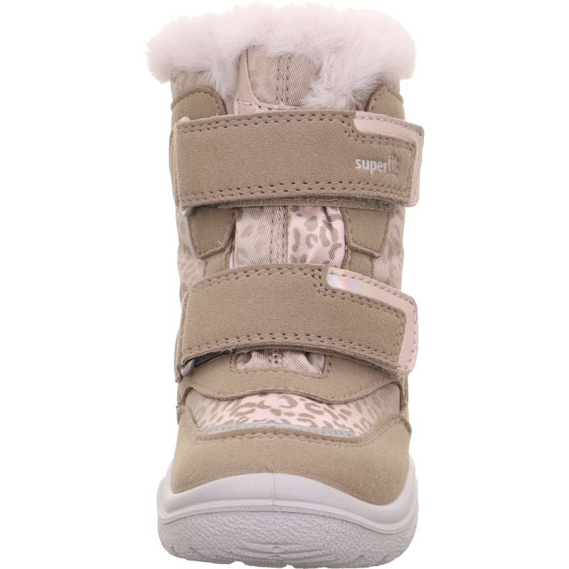 Superfit CRYSTAL Boots - Material: Leder/Textil in Beige