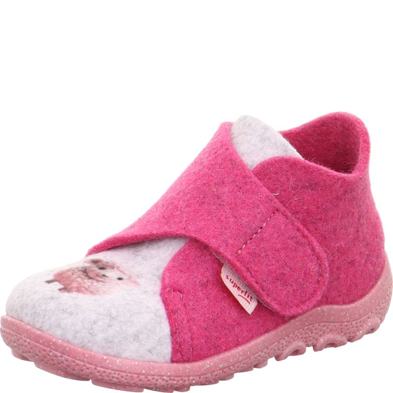 Superfit HAPPY OCTI Girls Slipper - Material: Textile in Rose