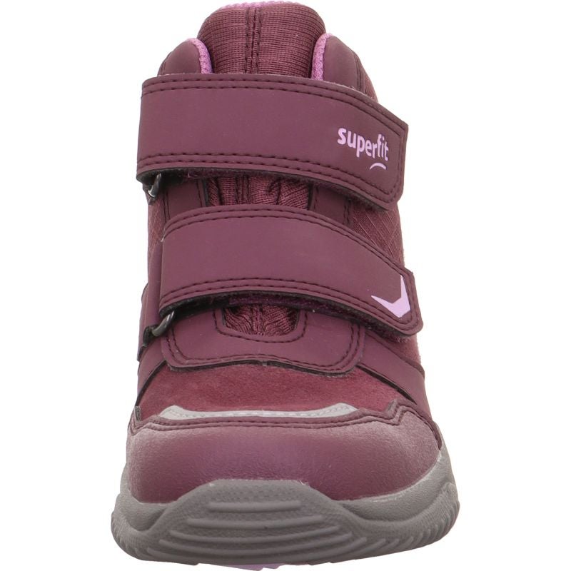 Superfit STORM Unisex | Girls Sneakers high - Material: Leder/Sonstiges Material/Texti in Red