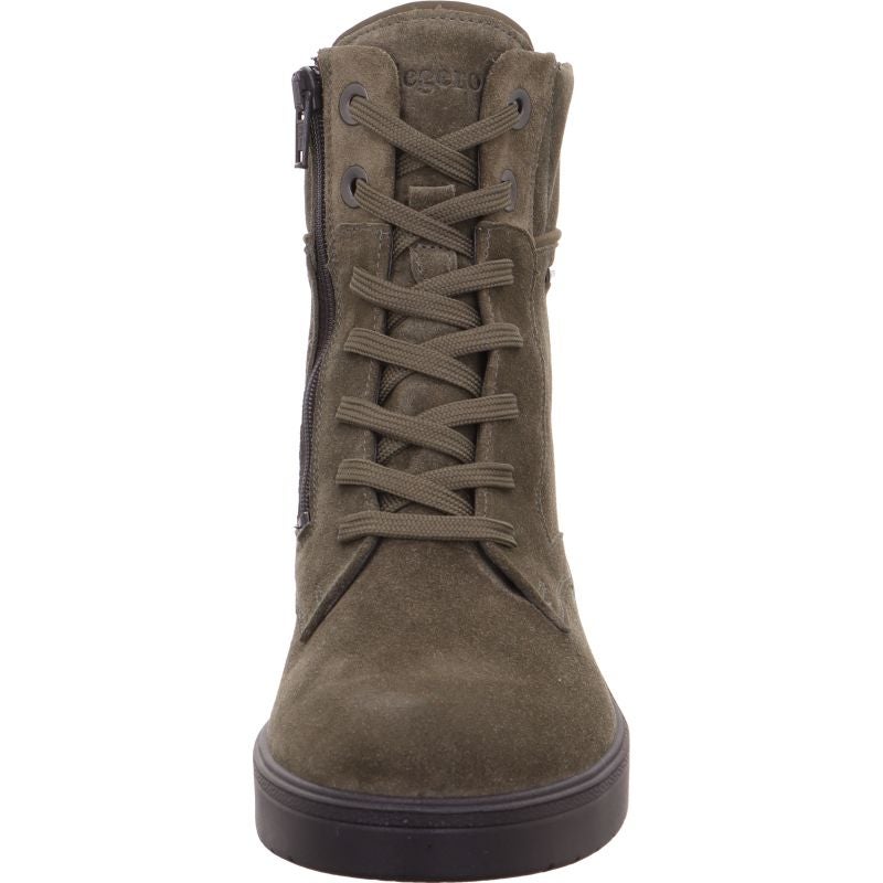 Legero MYSTIC Woman Lace-up boot - Material: Leather in Green