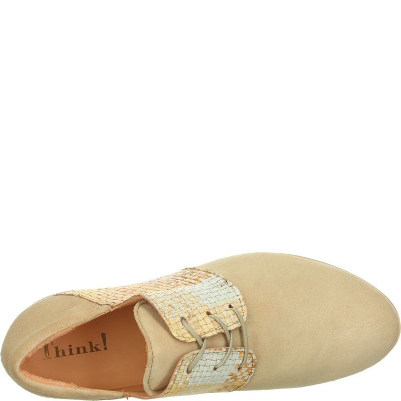 Think GUAD2 Woman  - Material: Leather in Beige
