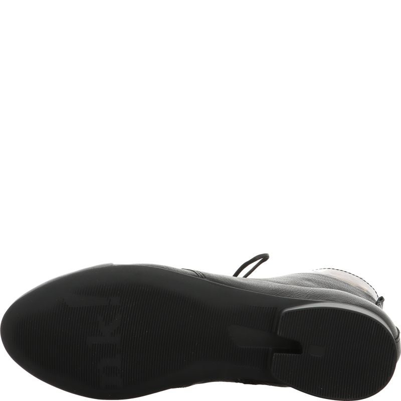 Think! GUAD2 Damen Stiefelette - Material: Leder in Schwarz
