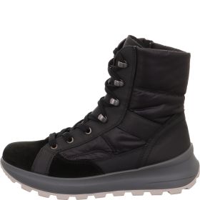 Legero T4 RUN Damen  - Material: Leder/Textil in Schwarz