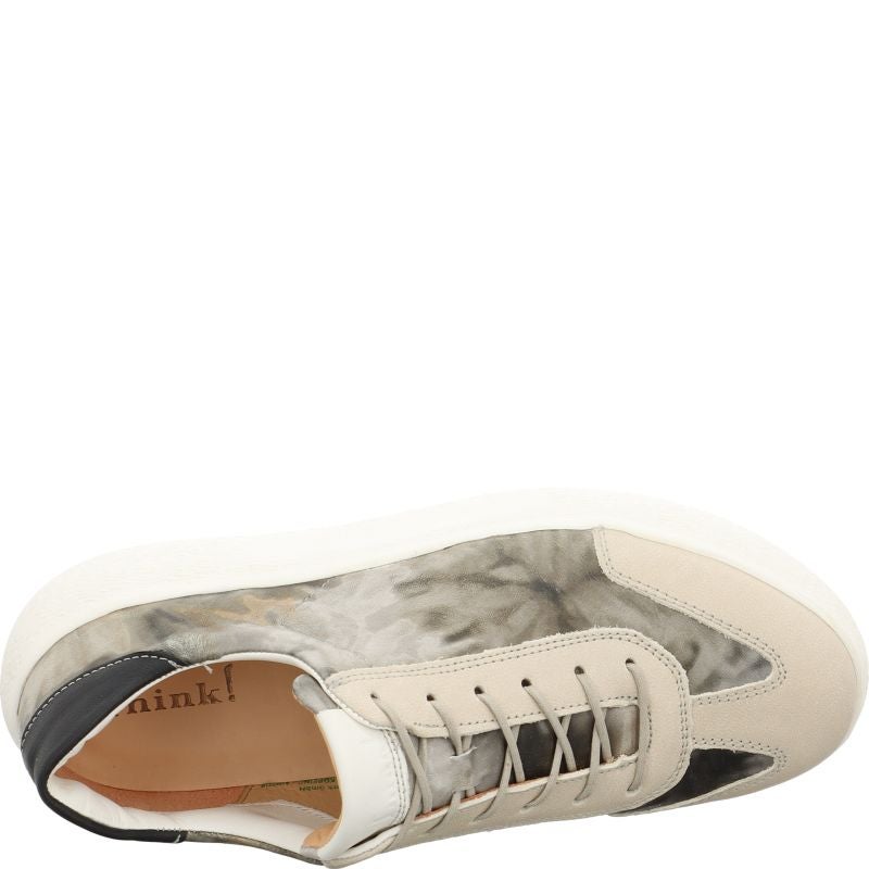 Think TURNALIGHTDAMEN  - Material: Leather in Beige
