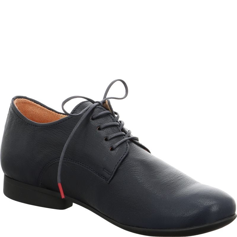 Think! GUAD2 Damen Schnürschuh - Material: Leder in Blau