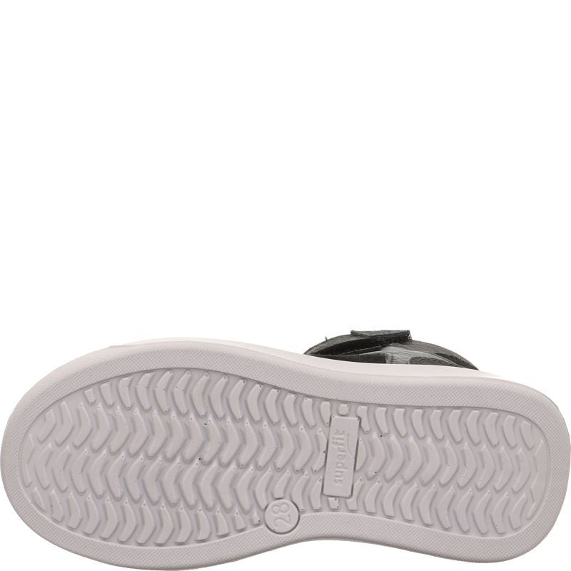 Superfit COSMO Jungen Sneaker high - Material: Leder/Textil in Schwarz