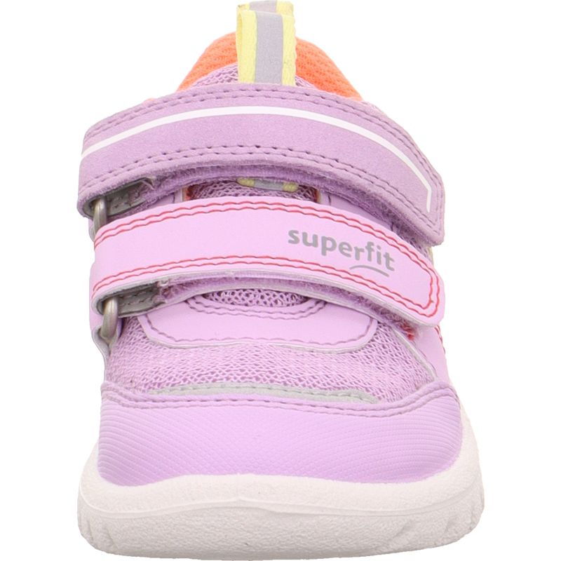 Superfit SPORT7 MINI Girls Sneakers low - Material: Leder/Sonstiges Material/Texti in Purple