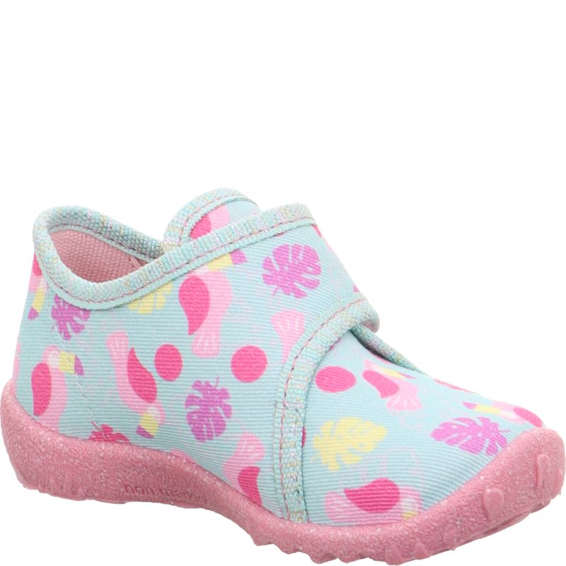 Superfit SPOTTY Girls Slipper - Material: Textile in Green