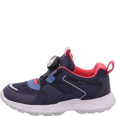 Superfit RUSH Girls Sneakers low - Material: Textil/Sonstiges Material in Blue