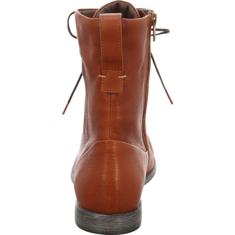Think AGRAT Woman Ankle boot - Material: Leather in Brown