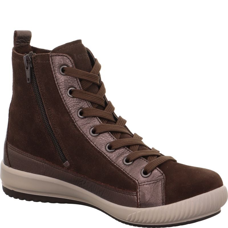 legero TANARO 5.0 Damen Sneaker high - Material: Leder in Braun