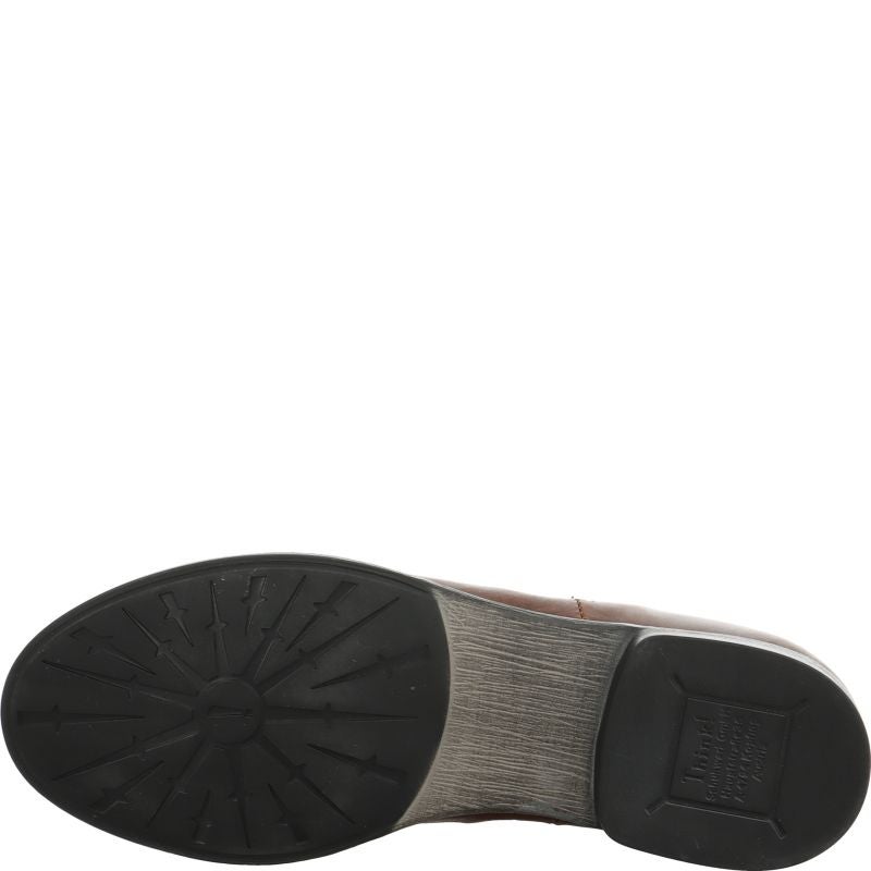 Think! AGRAT Damen Chelsea Boots - Material: Leder in Braun