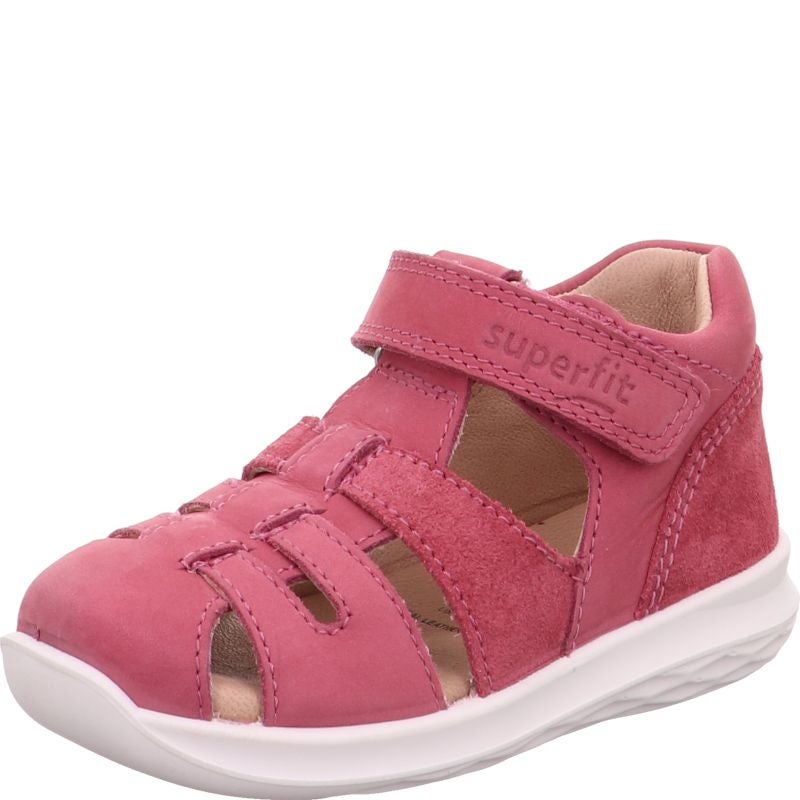 Superfit BUMBLEBEE Mädchen Sandale - Material: Leder in Pink