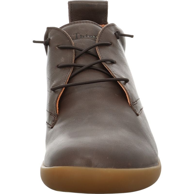 Think! HAPPAT Herren Sneaker high - Material: Leder in Braun