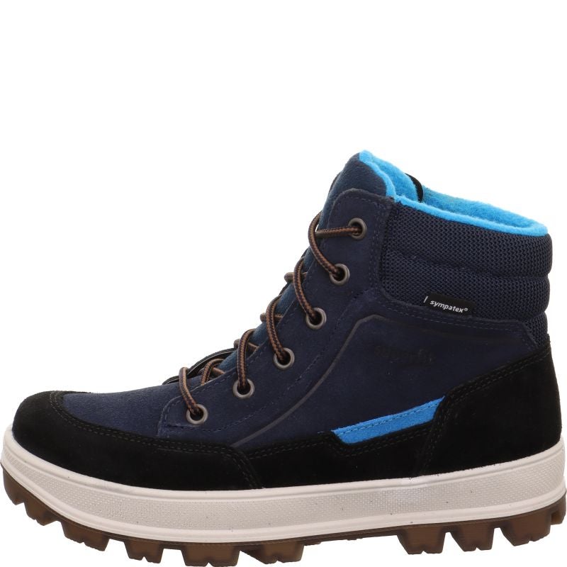 Superfit TEDD Boys Boot - Material: Leather/Textil in Blue