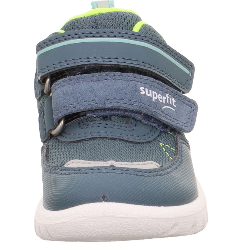 Superfit SPORT7 MINI Jungen Sneaker low - Material: Leder/Sonstiges Material/Textil in Blau