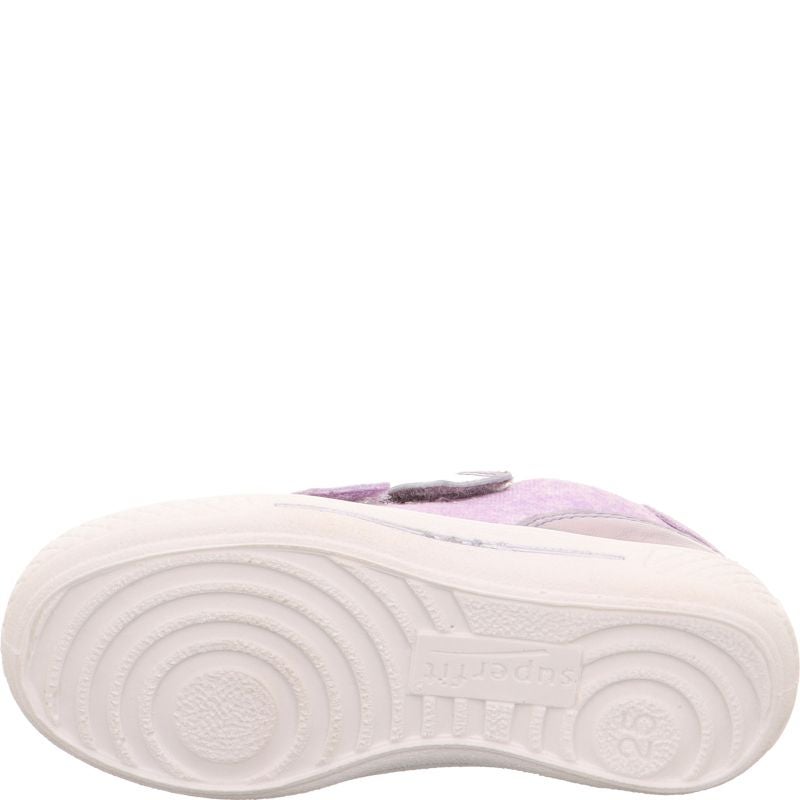 Superfit TENSY Sneaker low - Material: Leder/Textil in Lila