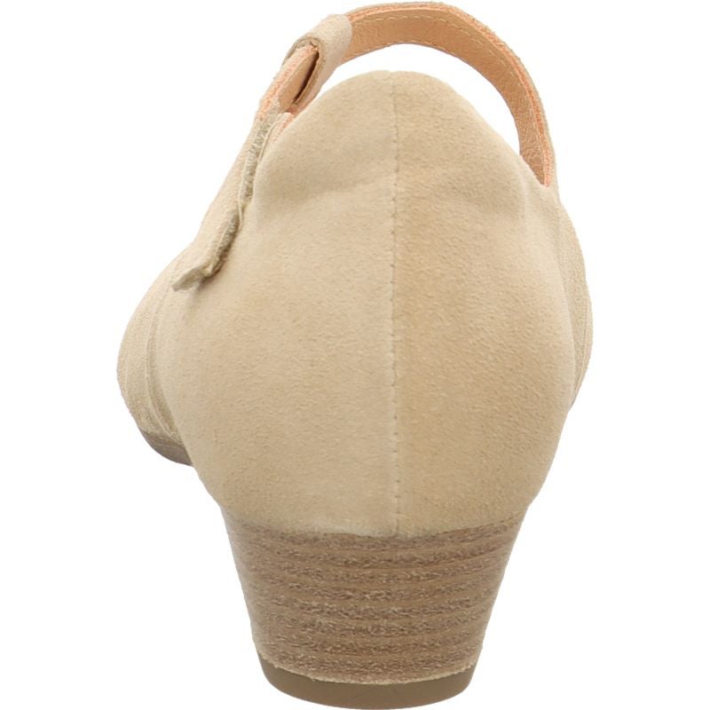 Think AIDA DAMEN Woman  - Material: Leather in Beige