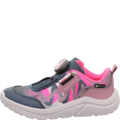 Superfit KICKS Mädchen Sneaker low - Material: Textil/Sonstiges Material in Blau