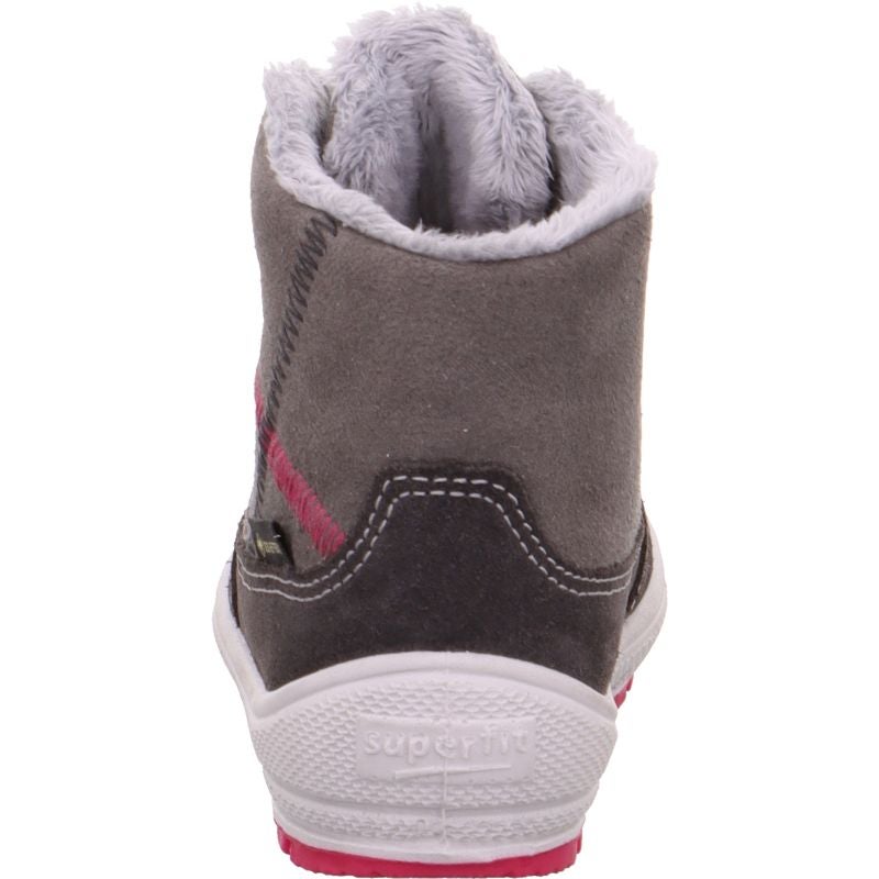 Superfit GROOVY Girls Boot - Material: Leather/Textil in Grey