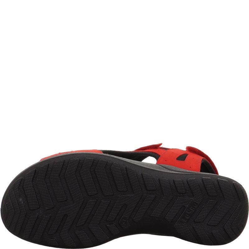 Legero SIRIS Sandal - Material: Leather in Red