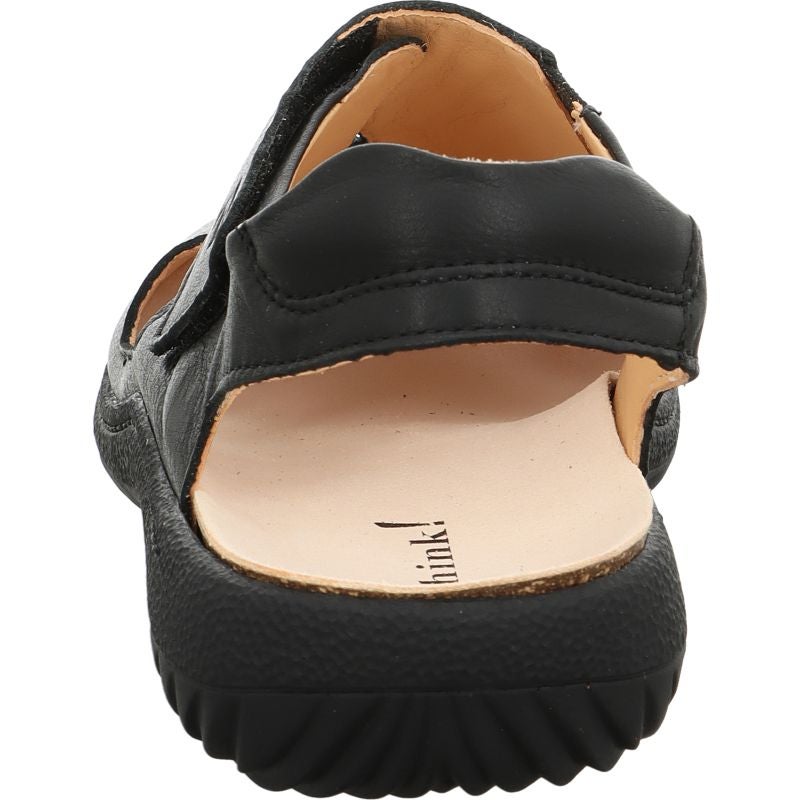 Think CHANGE HERREN Men Sandal - Material: Leather in Black
