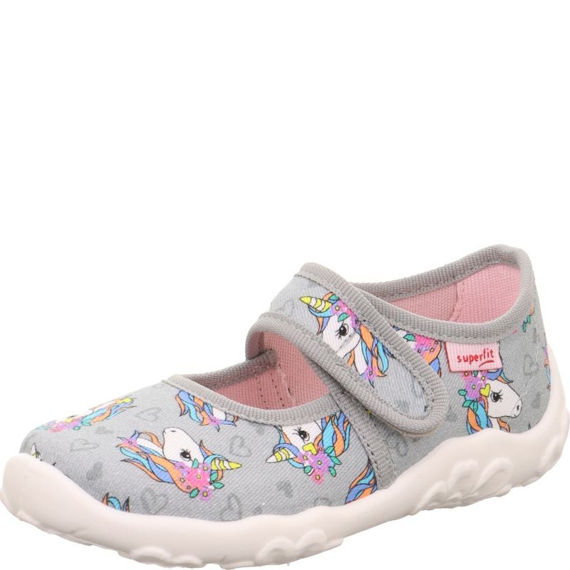Superfit BONNY Girls Slipper - Material: Textile in Grey