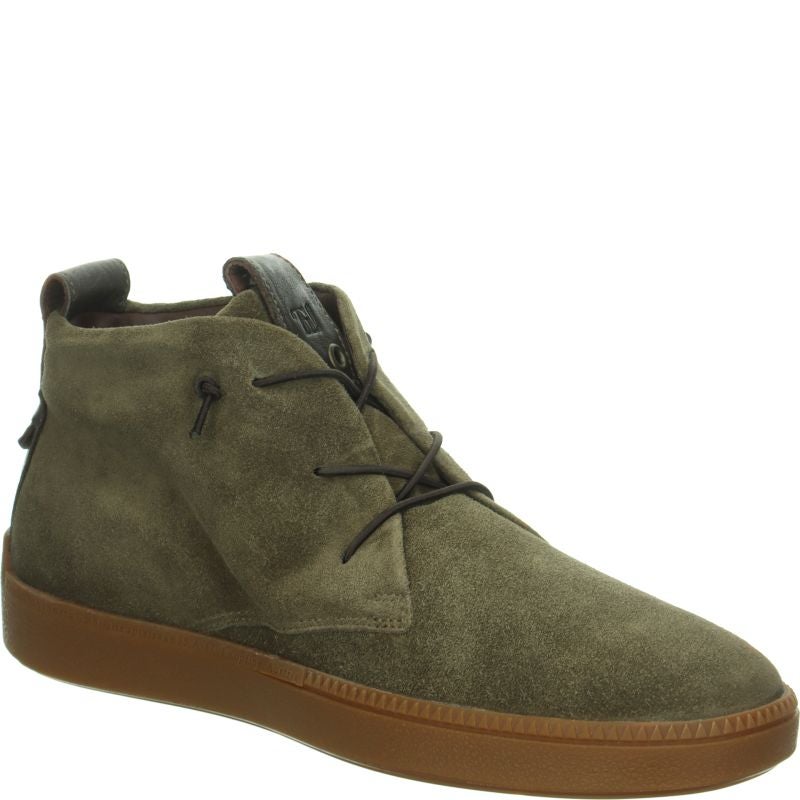 Think TURNA MEN Men Sneakers high - Material: Leather in Olive