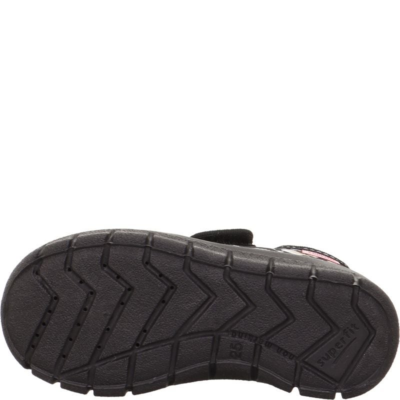 superfit BOBBY Girls Slipper - Material: Textile in Black
