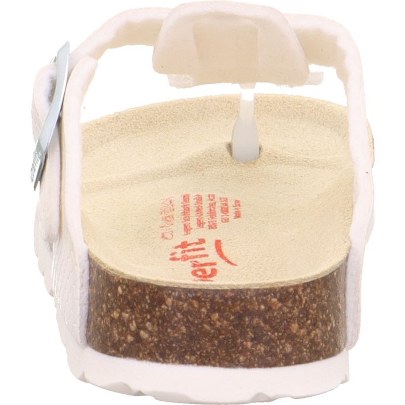 Superfit FUSSBETTPANTOFFEL Girls Slipper - Material: Sonstiges Material in White
