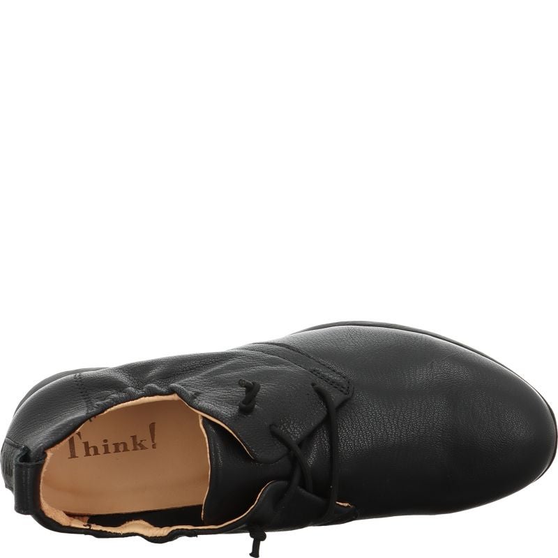 Think! ALOA Damen Sneaker low - Material: Leder in Schwarz