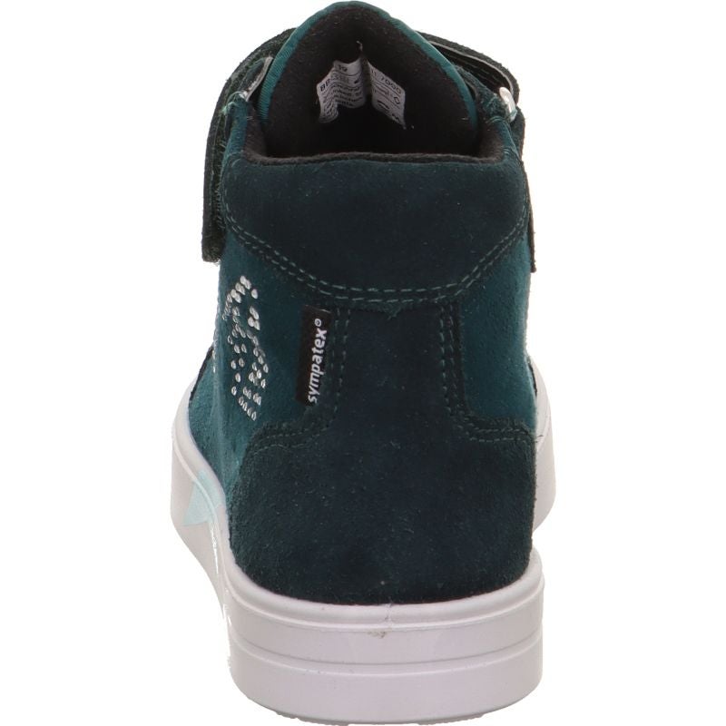 Superfit STELLA Mädchen Sneaker high - Material: Leder/Textil in Grün