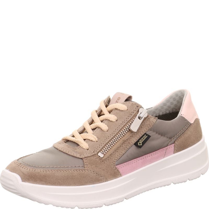 legero SPRINTER Damen Sneaker low - Material: Leder/Textil in Beige