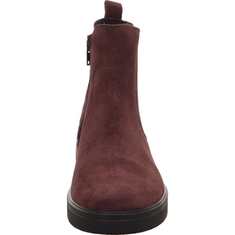 legero MYSTIC Damen Chelsea Boots - Material: Leder in Rot
