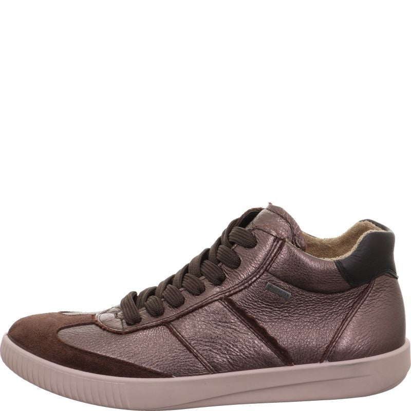 Legero SILENCE Damen Sneaker high - Material: Leder in Braun