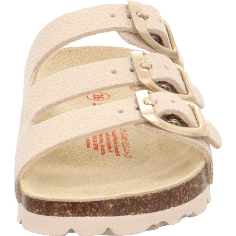 Superfit FUSSBETTPANTOFFEL Girls Slipper - Material: Sonstiges Material in Metallic