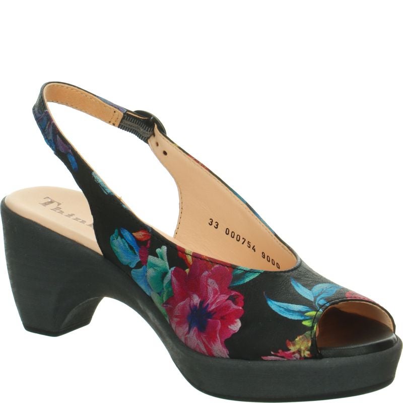 Think ZEPPA Woman Sandal - Material: Leather in Multi Colour