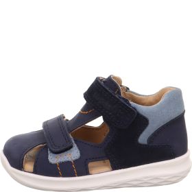 Superfit BUMBLEBEE Unisex, Jungen Sandale - Material: Leder in Blau