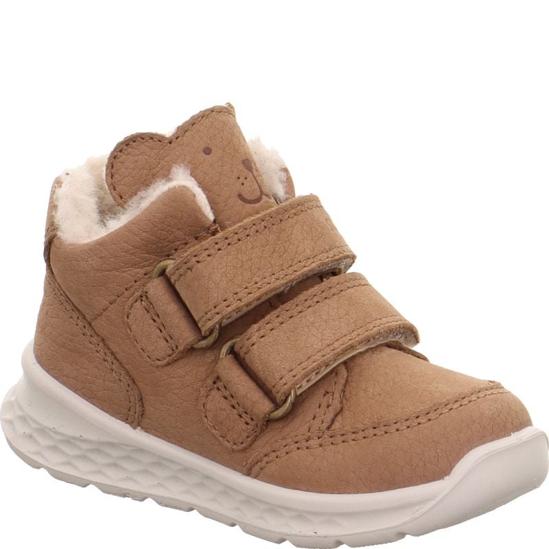 Superfit BREEZE Unisex, Boys Sneakers high - Material: Leather in Brown
