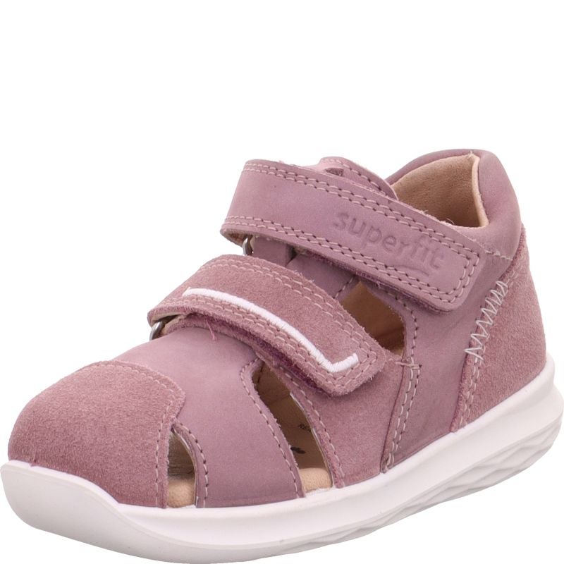 Superfit BUMBLEBEE Girls Sandal - Material: Leather in Purple