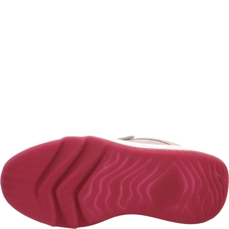 Superfit MELODY Girls Sneakers low - Material: Leather/Textil in Grey