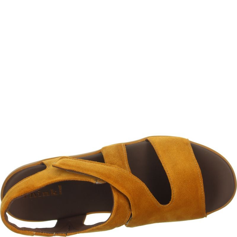 Think NATURE SAND Woman  - Material: Leather in Brown