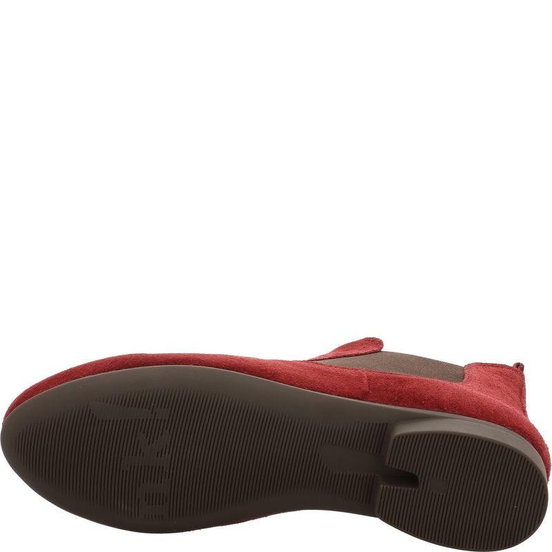 Think GUAD2 Chelsea boot - Material: Leather in Red