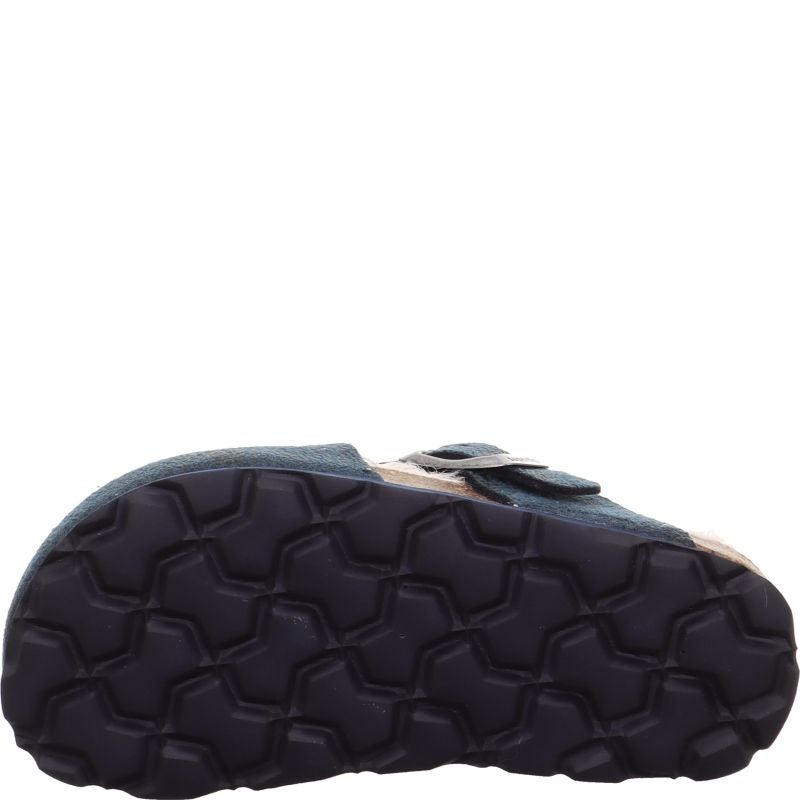 Superfit FUSSBETTPANTOFFEL Boys Clog - Material: Textile in Blue